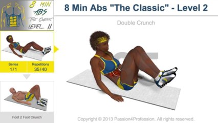 8 Min Abs Workout - Level 2