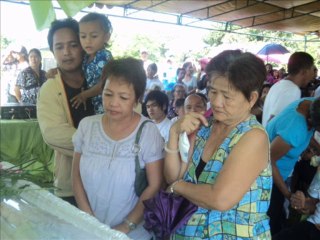 Interment of Letecia M. Cayabyab