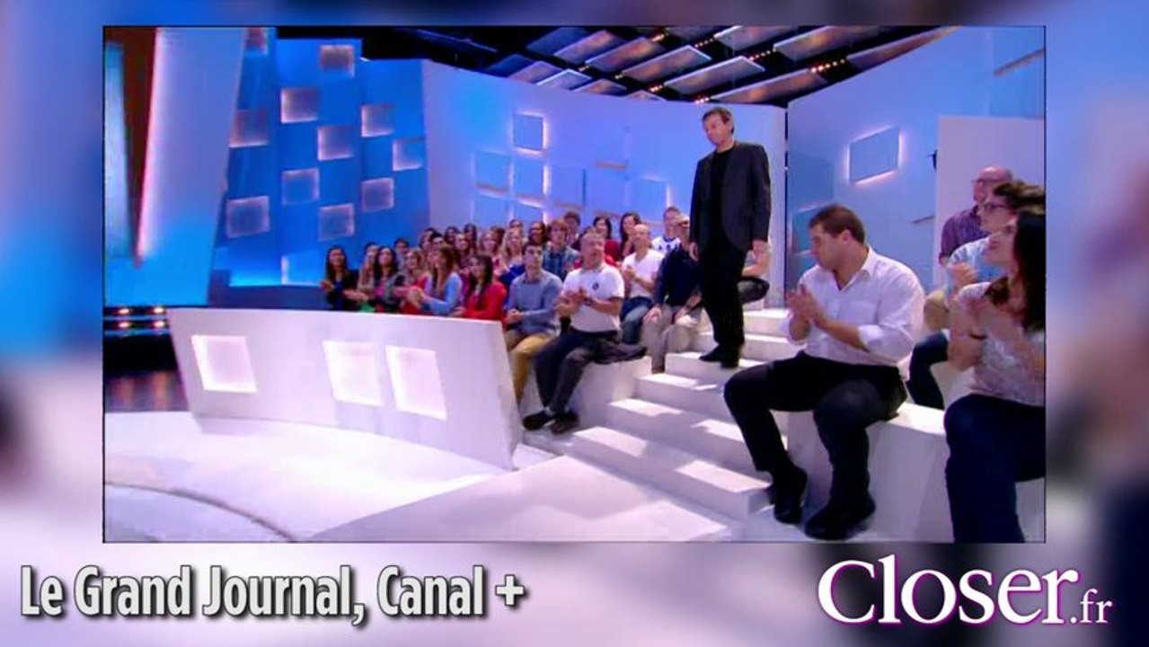 Pierre Lemaïtre simultanément sur le plateau du Grand Journal et de C à vous