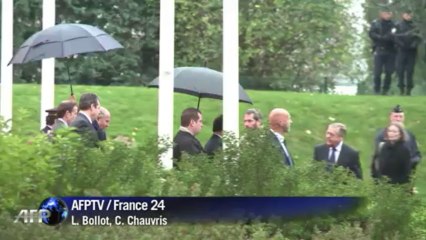 Cuerpos de reporteros franceses en París