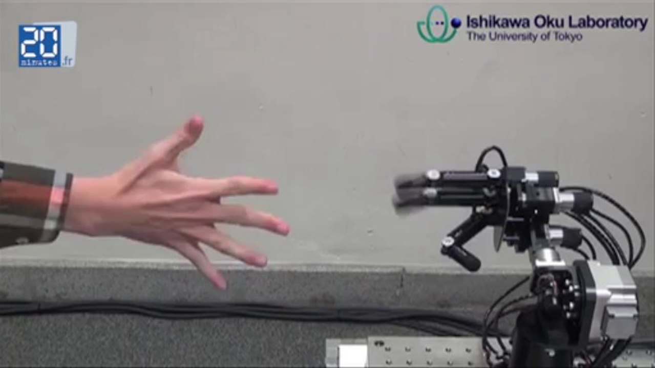 Le robot qui gagne à tous les coups à chifoumi