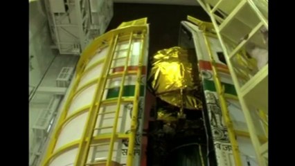 Inde: décollage de la fusée emportant une sonde vers Mars