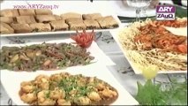 Zauq Zindagi with Sara Riaz and Dr. Khurram Musheer, American Chop Suey, Dry Beef Chilli, Garlic Prawns & Date Bars, 5-11-13, part 2