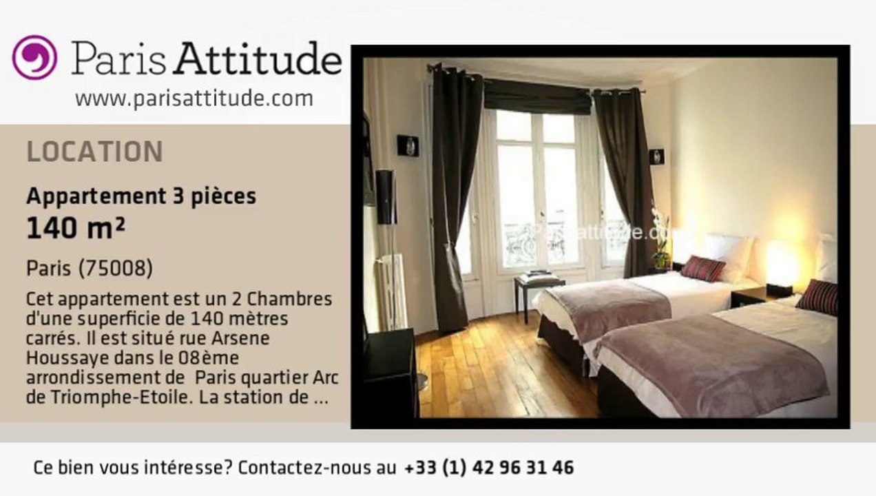 Appartement 2 Chambres à louer - Arc de Triomphe, Paris - Ref. 2869