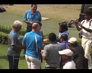 Indians practice for high voltage match vs West Indies