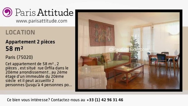 Appartement 1 Chambre à louer - Gambetta, Paris - Ref. 4871