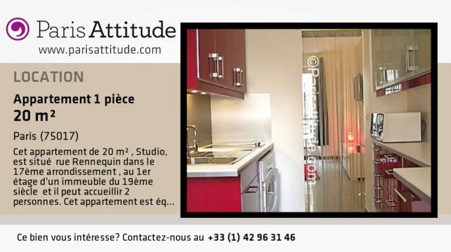 Appartement Studio à louer - Pereire, Paris - Ref. 6978
