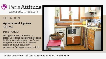 Appartement 1 Chambre à louer - Port Royal, Paris - Ref. 2895