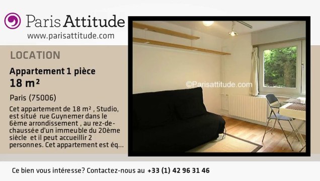 Appartement Studio à louer - Jardin du Luxembourg, Paris - Ref. 6084
