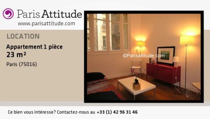 Appartement Studio à louer - Trocadéro, Paris - Ref. 1320