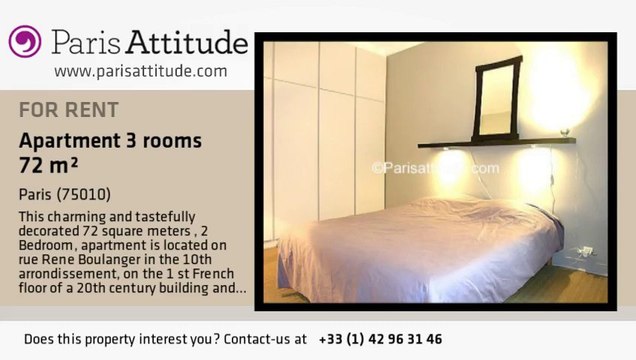 2 Bedroom Apartment for rent - Grands Boulevards/Bonne Nouvelle, Paris - Ref. 7731