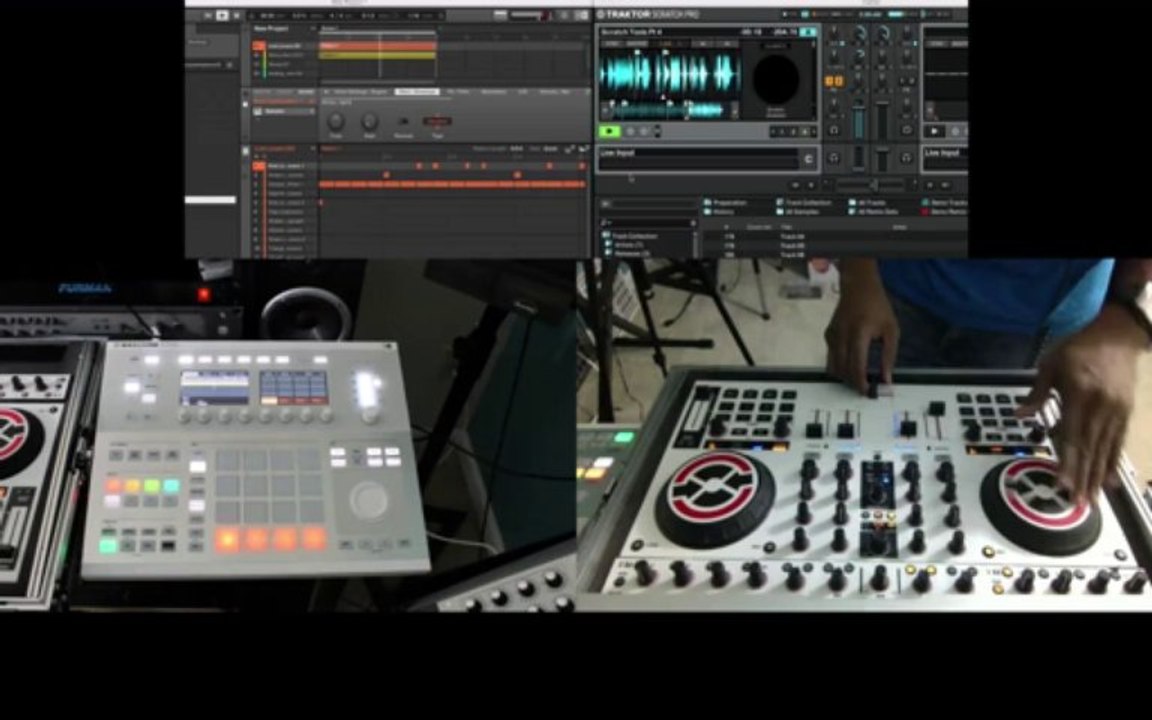 Playing Around With Native Instruments Maschine Studio & The Traktor Kontrol S4 MK1