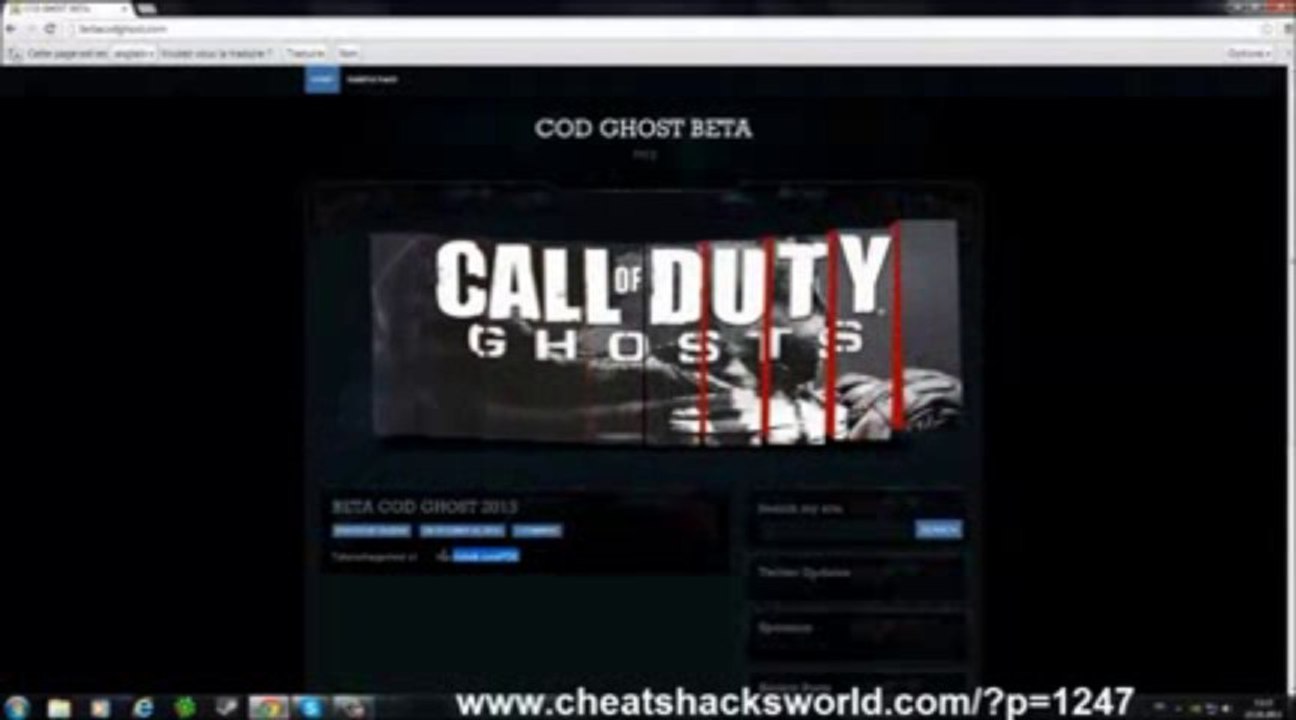 The Newest Keygen Call Of Duty Ghosts (Keygen | Crack) Link in Description + Torrent