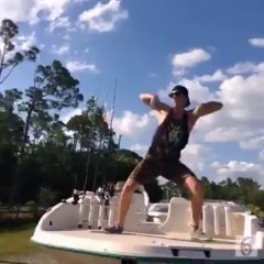 Dad thinks its funny to tap the brakes