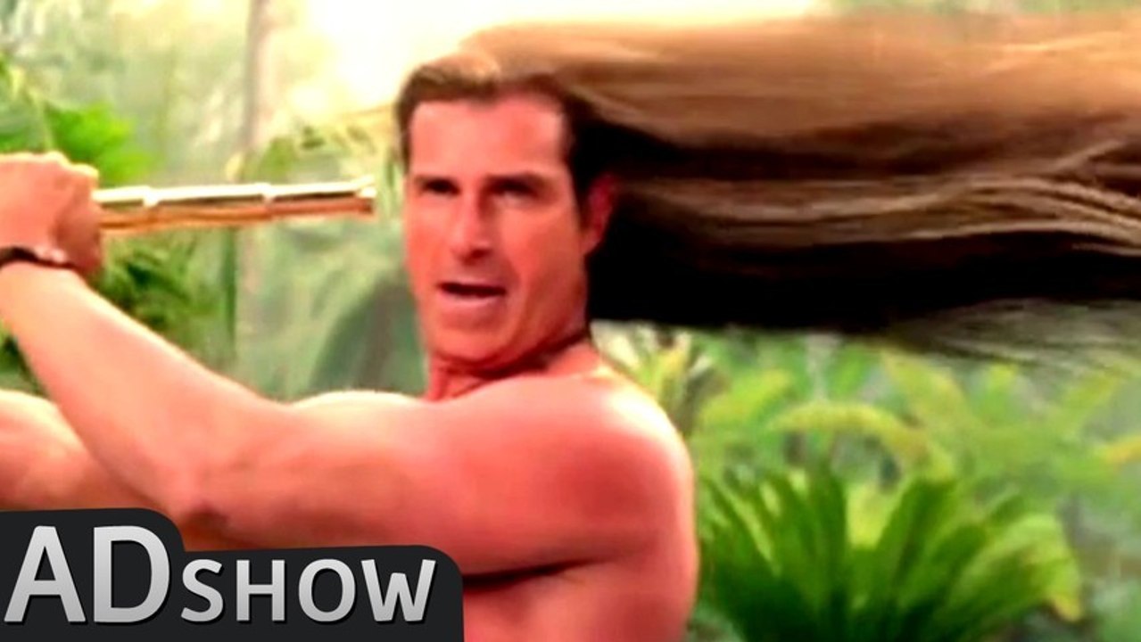 Rapunzel male version / Old Spice commercial