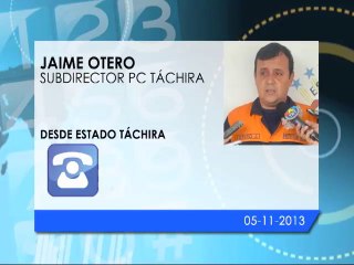 Autoridades de PC Táchira se mantienen en alerta preventiva por lluvias