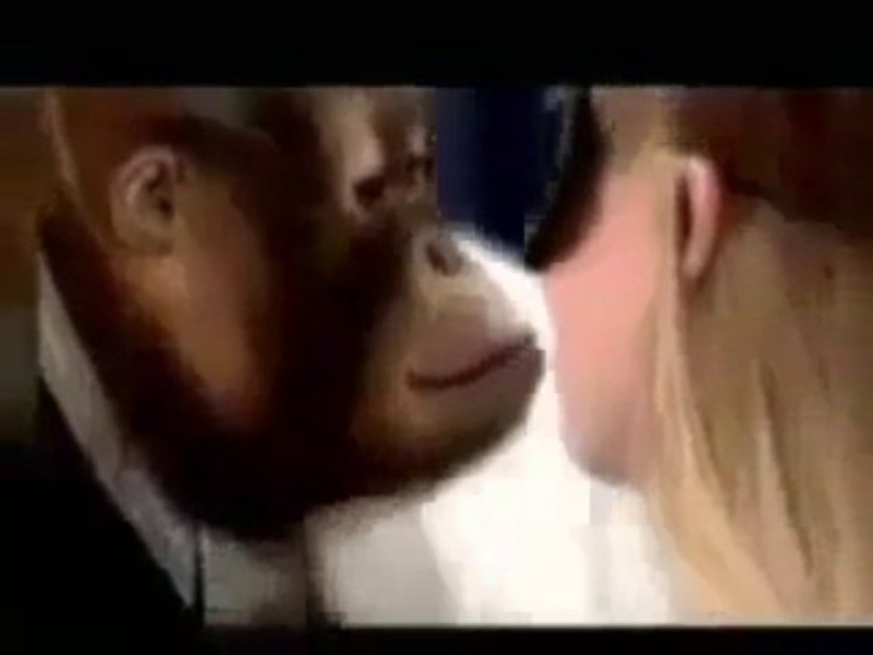 Monkey Kisses Very Funny Prank Must Watch