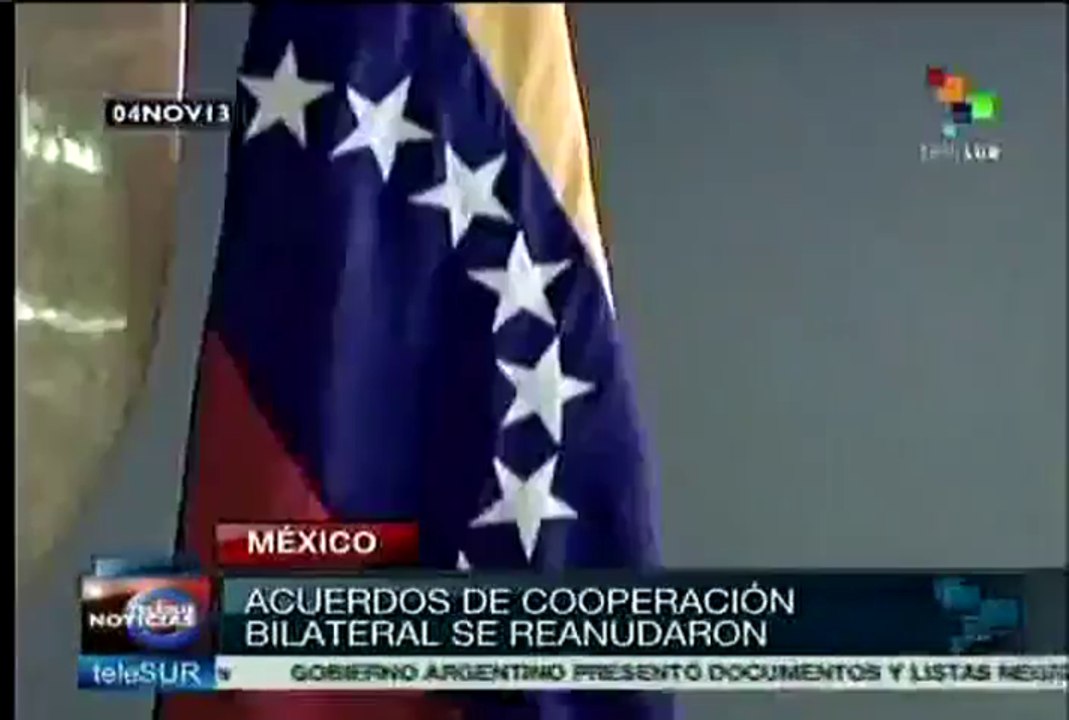 Concluye visita en México del canciller de Venezuela Elías Jaua