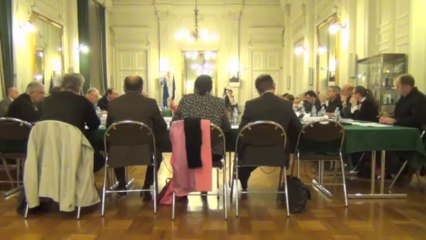 conseil municipal à Avranches - 4 nov 2013 - sinistre Blanchet