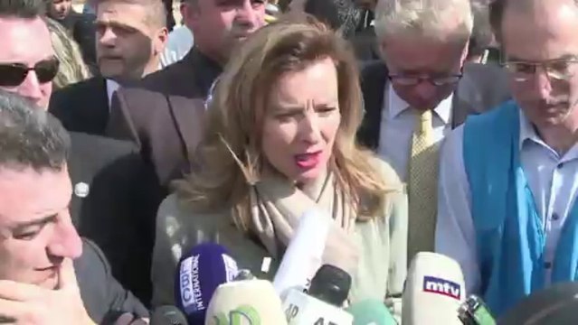 Réfugiés syriens: Valérie Trierweiler appelle à l'action