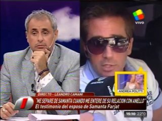 Pronto.com.ar El ex de Farjat se defiende 1