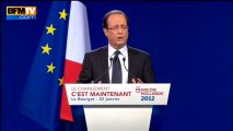 Discours de François Hollande au Bourget