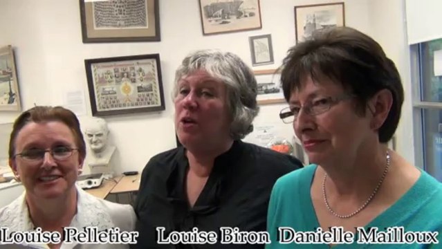 LaRPV Le pays des filles du Roy - au confluent du Saint-Laurent et de la Richelieu - entrevue