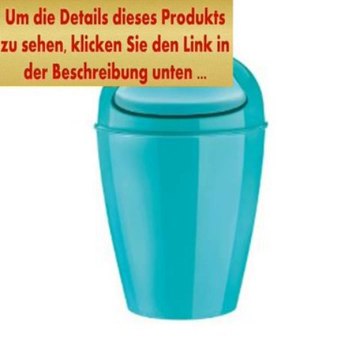 Angebote Koziol Schwingdeckeleimer Del XS solid türkis