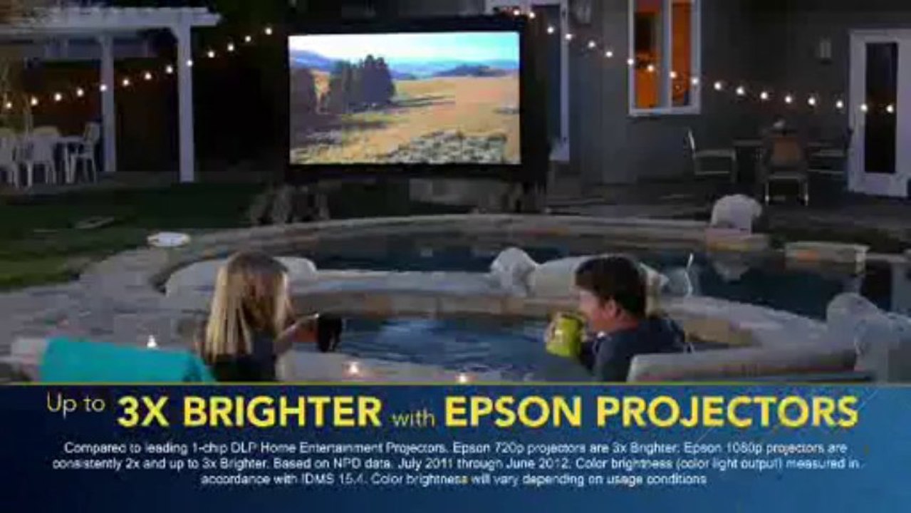 Epson PowerLite Home Cinema 725 Projector Overview