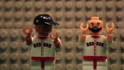 La victoire des RED SOX en BASEBALL en mode LEGO!! Enorme