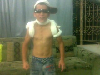 Small Kid with six packs