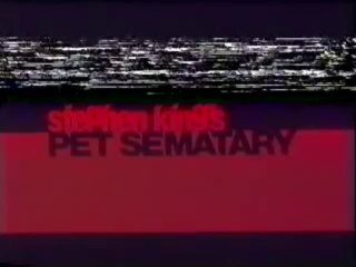 Pet Sematary (1989) - Official Trailer [VO-HQ]