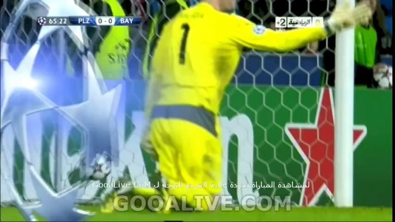 Marijo Mandzukic Amazing Goal FC Viktoria Plzen Vs Bayern Munich 0-1 Gooalive.com ~ 05/11/2013