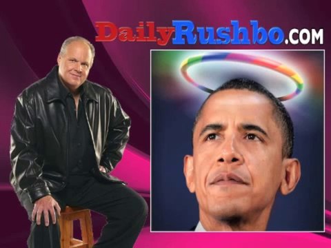 RUSH Montage Of Obama Opposing Gay Marriage, When He Was A Bigot