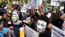 Anonymous marca Dia de Guy Fawkes