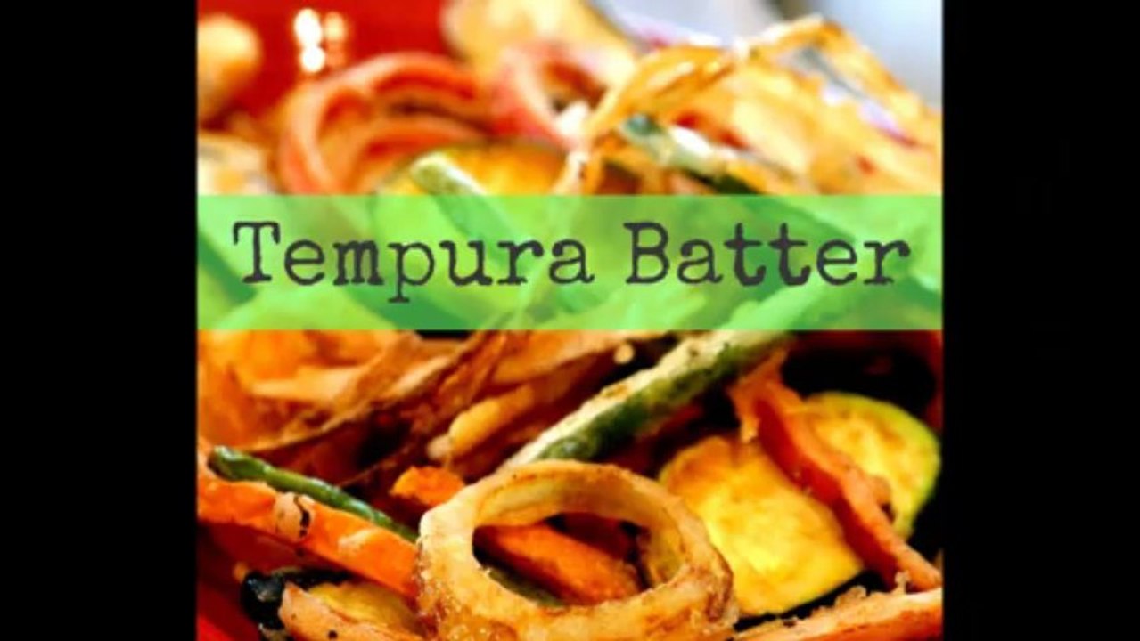 How to make Tempura Batter | Ask Momma Cuisine
