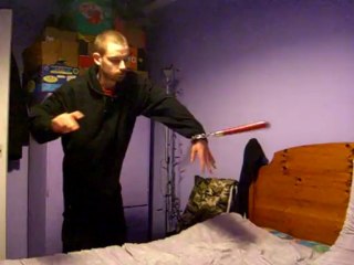 Intercept wrist spin [Freechaku / Freestyle Nunchaku]