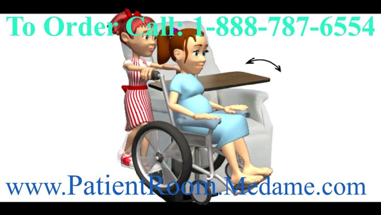 Table for Reclining Chair in home senior handicapped care