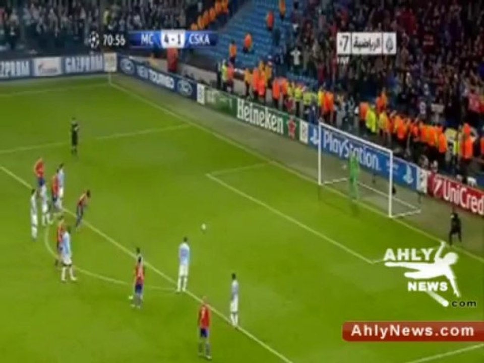 اهداف السيتى ضد سسكا موسكو