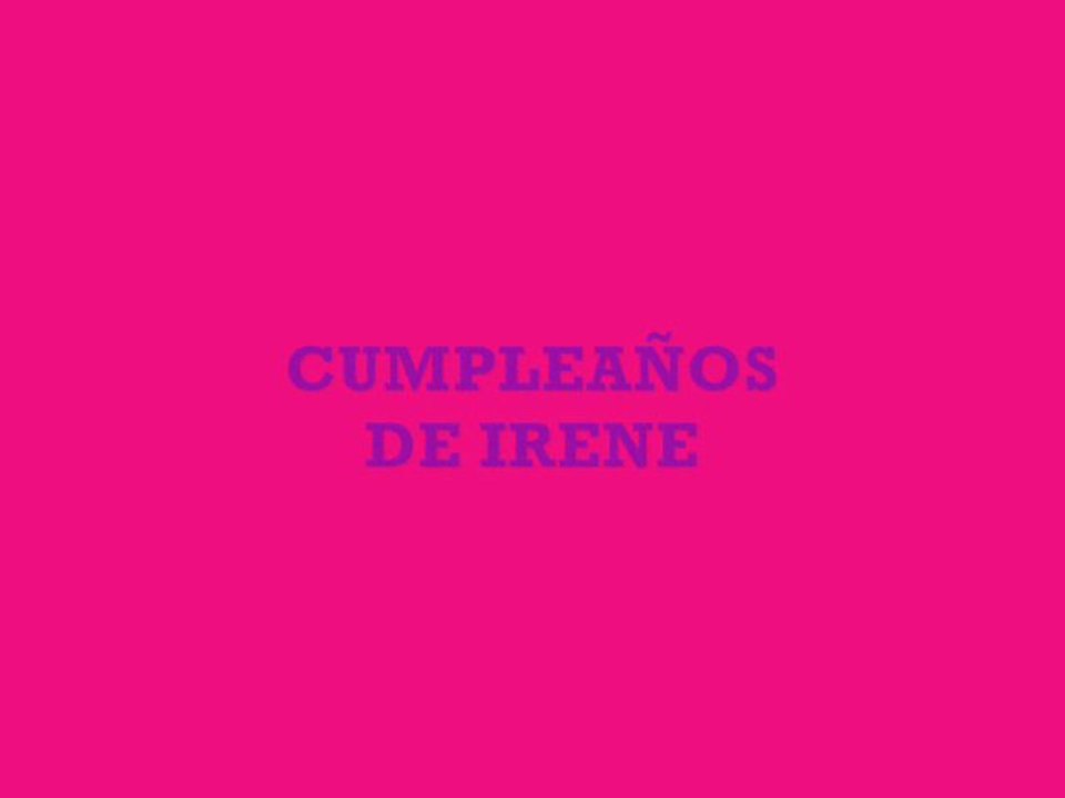 Cumple de IRENE