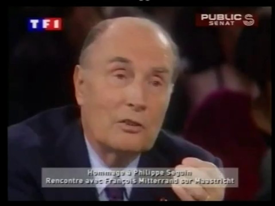 Mitterand - Seguin: Débat sur le traité de Maastricht (1992)