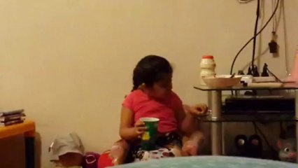 Manu is giving instruction to Baba