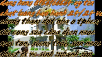 tho chong tham mai ton tai tphcm 0986166864 uy tin nhanh 24/24