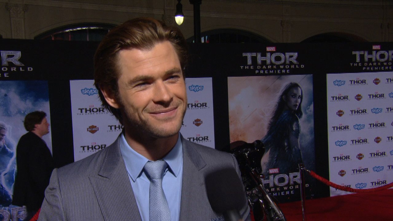 Chris Hemsworth Is All Dressed Up At Los Angeles "Thor" Premiere