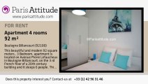 3 Bedroom Apartment for rent - Boulogne Billancourt, Boulogne Billancourt - Ref. 6633