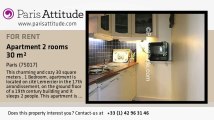 1 Bedroom Apartment for rent - Batignolles, Paris - Ref. 7673