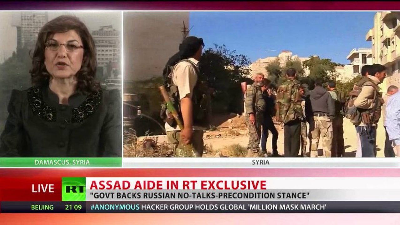 Assad Adviser: With political will, Syrian crisis over in 2 weeks