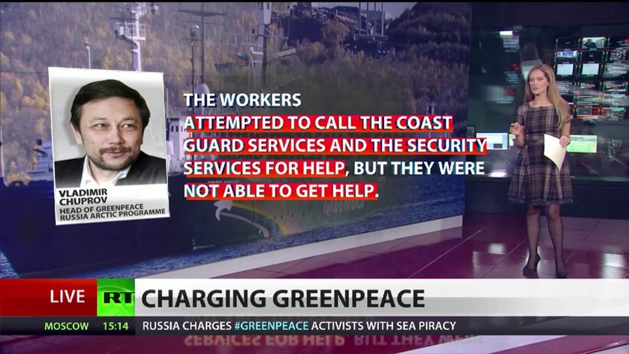 Eco-Pirates? Greenpeace activists charged with piracy over oil rig protest