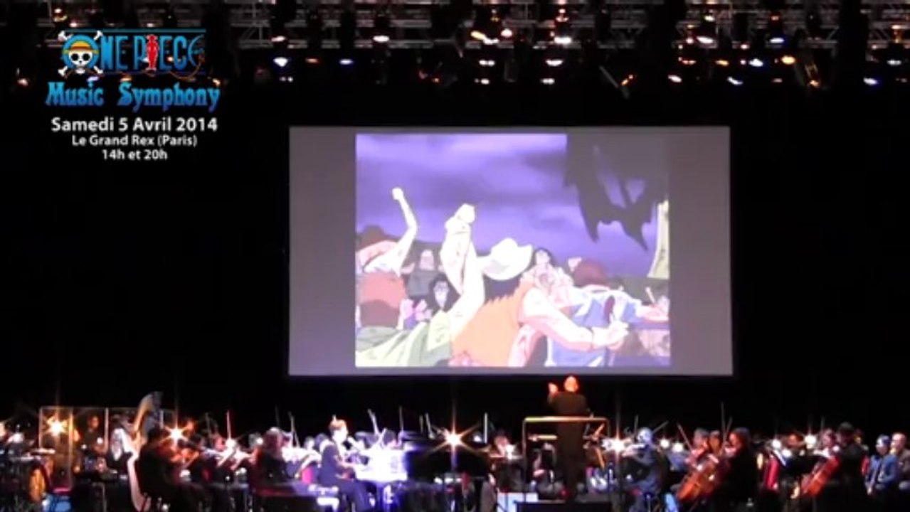 ONE PIECE Music Symphony - le 5 avril 2014 au Grand Rex à Paris