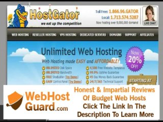 HostGator Review - Best Web Hosting Service [Coupon Code Included]